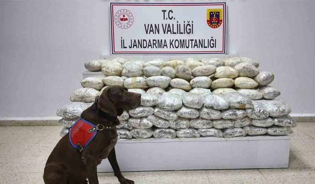 Başkale’de 60 kilo uyuşturucu ele geçirildi