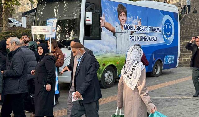 Diyarbakır’da sigarayla mücadele sokağa taşındı