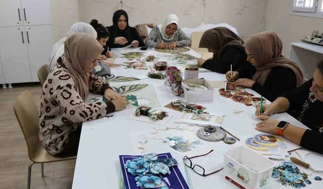 Haliliye’de kadınlar aile bütçelerine katkı sağlıyor