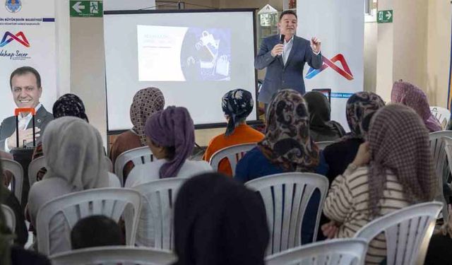 Kadınlara yönelik EVKA eğitimleri Mersin’de yoğun ilgi gördü