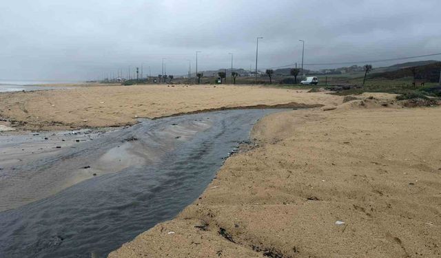 İSKİ’nin Karaburun Tesisi’nde tepki çeken görüntü: Atık su denize boşaltılıyor