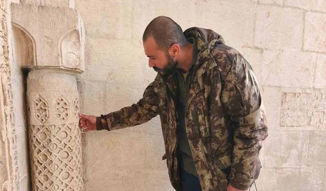 Tunceli’de 621 yıllık tarihi cami ve denge sütunları görselliğiyle göz kamaştırıyor