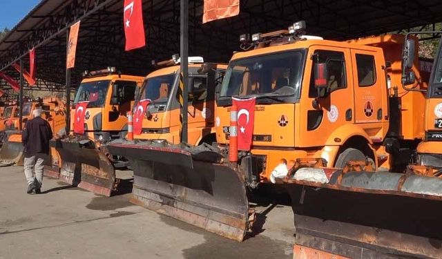 Tunceli 200 araç ve 842 arama kurtarma personeliyle kışa hazır