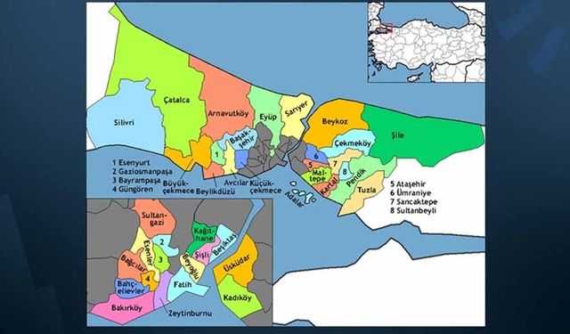 İstanbul'da ilçe sayısı 40'a çıkıyor: İsmi ve mahalleleri belli oldu
