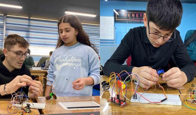 Muş’ta "İleri Robotik" eğitimleri sürüyor