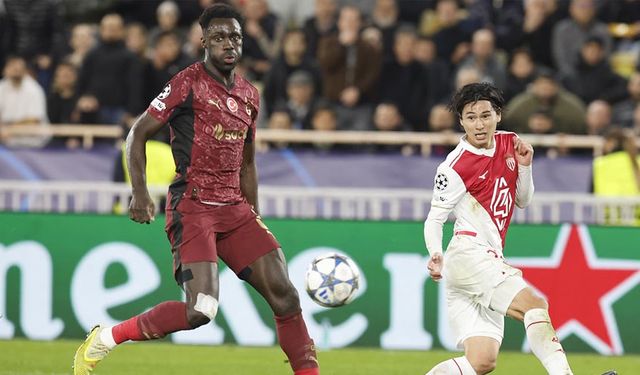 Galatasaray, Şampiyonlar Ligi'nde Monaco’ya yenildi