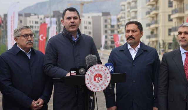 Bakan Kurum, 500 Bin Konut Projesinde İlk Kura Tarihini Açıkladı