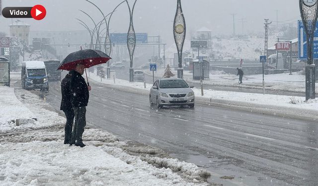 Yüksekova’da Kar yağışı Hayatı Olumsuz Etkiledi