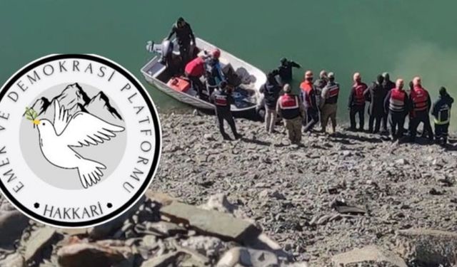 Hakkâri Emek ve Demokrasi Platformdan Taziye ve Önlem Çağrısı