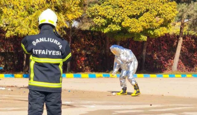 Şanlıurfa’da bir okulda deney tüplerinin patlaması sonucu 2 kişi yaralandı