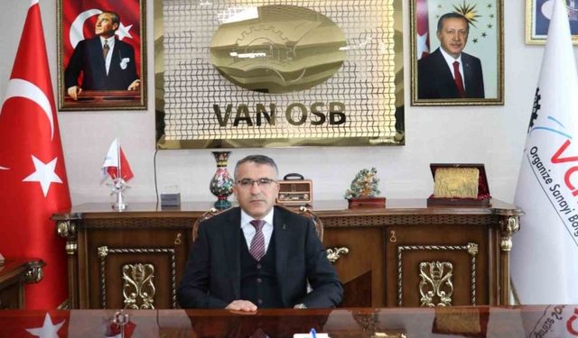 Van OSB Başkanı Memet Aslan: "Yeni kalkınma seferberliği Van’dan başlatılmalıdır"