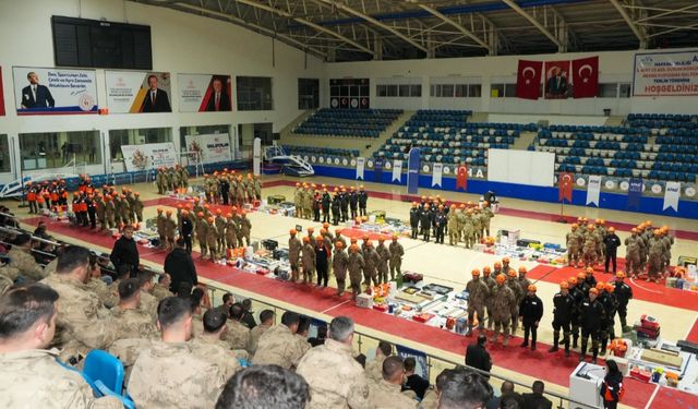 Hakkâri’de 56 Arama Kurtarma Ekibi Göreve Hazır