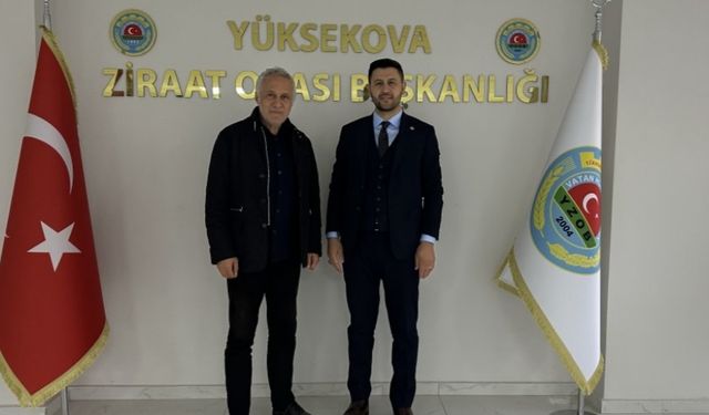 Mahmut Şahin’den Yüksekova’da Yoğun Ziyaret Trafiği