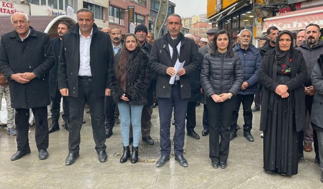 Hakkari’de DEM Parti’den Doğalgaz Faturalarına Tepki