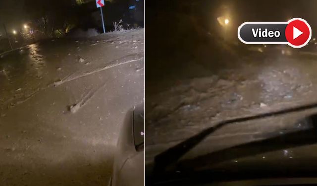 Şemdinli’de Yollar Su Gölüne Döndü: Vatandaşlar ve sürücüler mağdur oldu