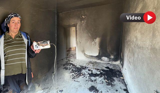 Yüksekova’da Telefon Patladı: Evi küle dönen 9 çocuklu aile yardım bekliyor