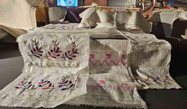 Elazığ Kent Müzesi’deki el işi ürünler geçmişe ışık tutuyor