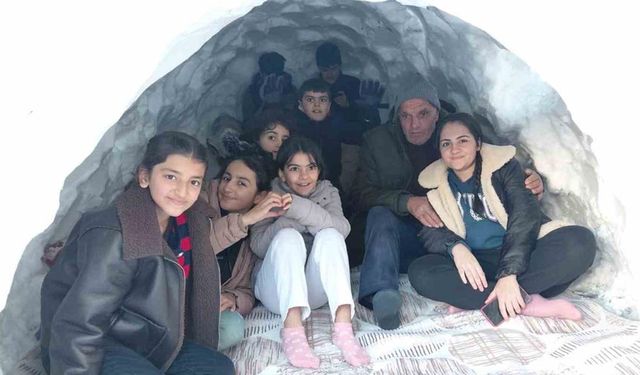 Hakkarili Yunus’tan iglo evi