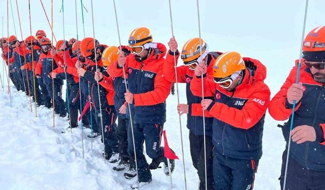 Çığ riskine karşı bölgesel AFAD eğitimi Van’da başladı