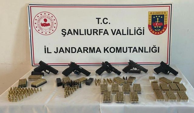 Şanlıurfa’da silah kaçakçılığı operasyonu: 4 gözaltı