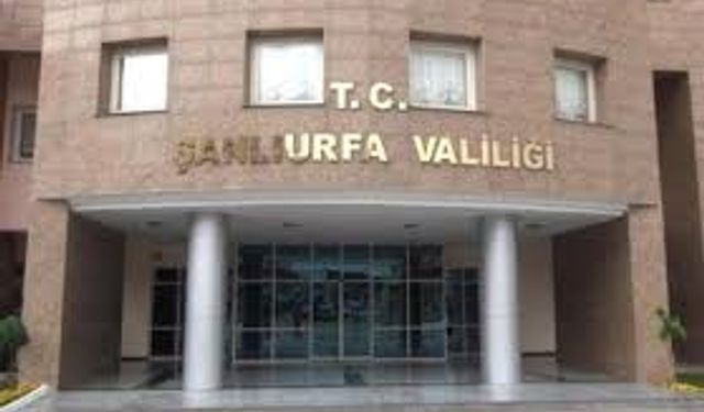 Şanlıurfa’da toplantı ve yürüyüşlere 3 gün yasak getirildi