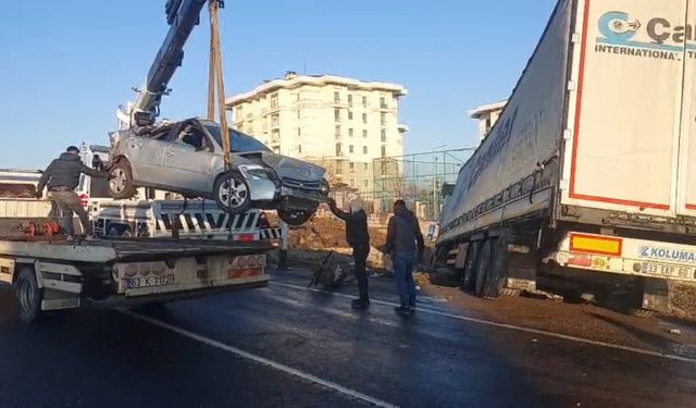 Şanlıurfa’da buzlanma nedeniyle zincirleme kaza: 2 ölü