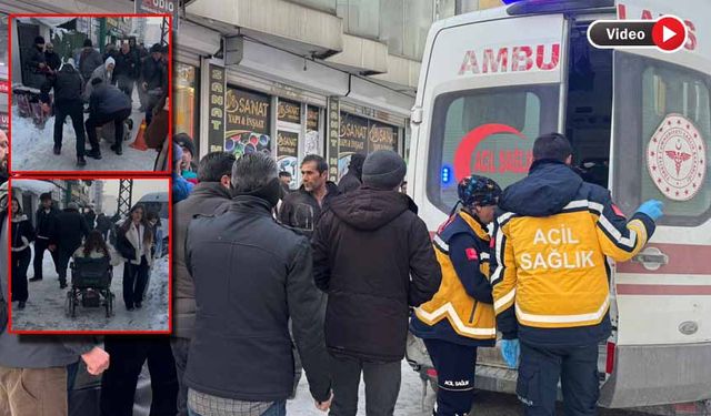 Yüksekova’da Buzlanma Kazalara Davetiye Çıkarıyor