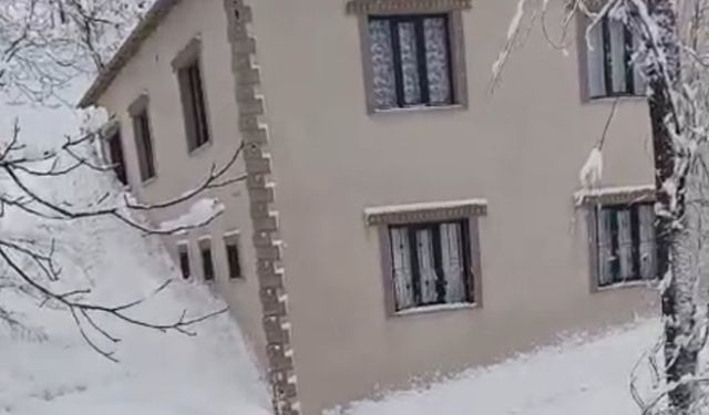 Yüksekova'da çığ yerleşim yerine indi