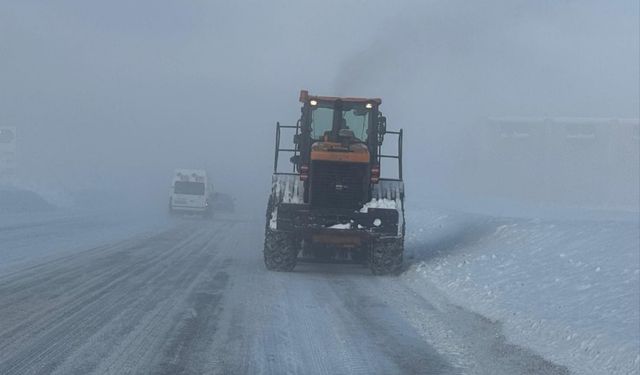 Yüksekova'da yoğun sis etkili oldu
