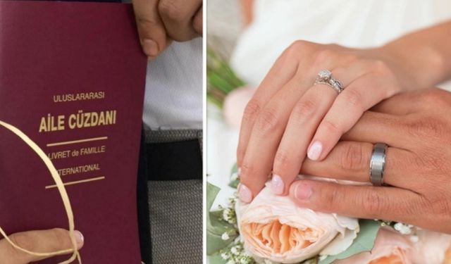 Evlenecek gençlere 500 bin lira geri ödemesiz destek sağlanacak