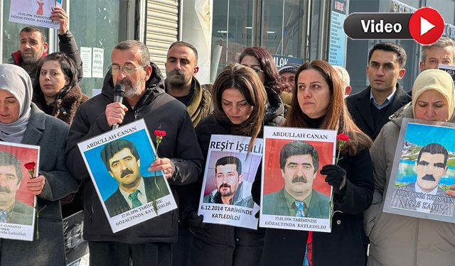 İHD Hakkari Şubesi, Yüksekova’da Abdullah Canan için adalet talep etti