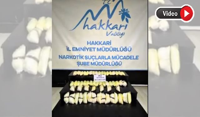 Yüksekova’da Narkotik Operasyonu: 3 Kişi Gözaltına Alındı