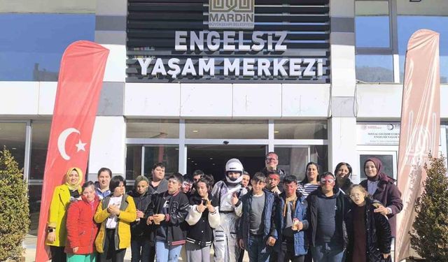 Mardin Büyükşehir Belediyesinden özel gereksinimli bireylere uzay yolculuğu