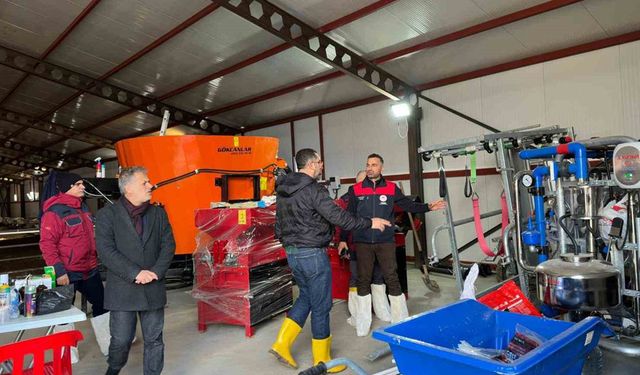 585 başlık küçükbaş işletmesi, yüzde 50 hibeyle faaliyete geçti