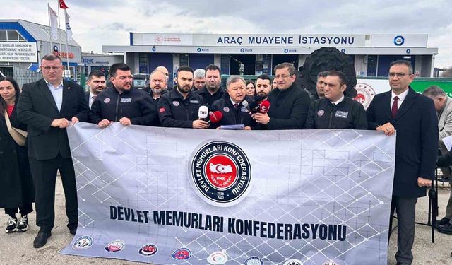 DMK Genel Sekreteri Cengiz: "TÜVTÜRK, acilen kamulaştırılmalı"