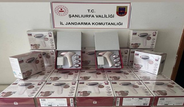 Jandarmadan epilasyon cihazı operasyonu