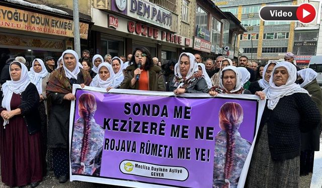 Yüksekova’da Barış Anneleri’nden Mürşitpınar çağrısı