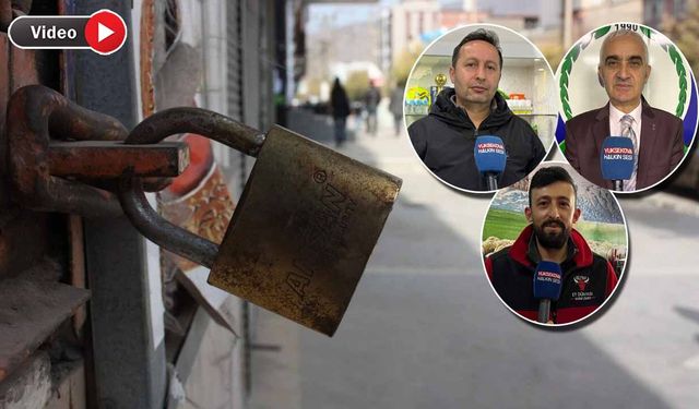 Yüksekova’da Artan fiyatlar esnafın belini büküyor