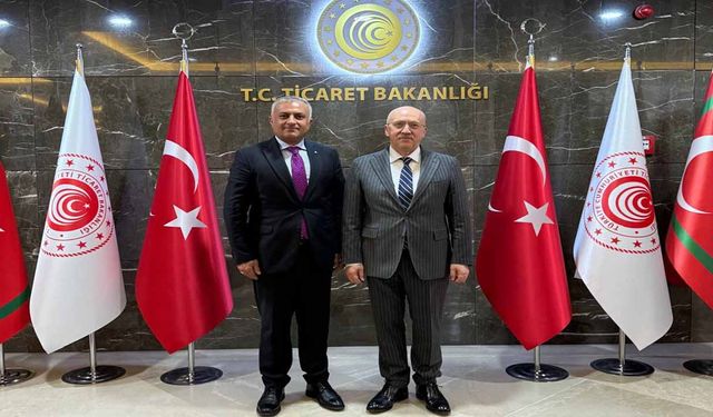 Başkan Özdemir, Esendere ve Derecik Sorunlarını Bakanlığa Taşıdı