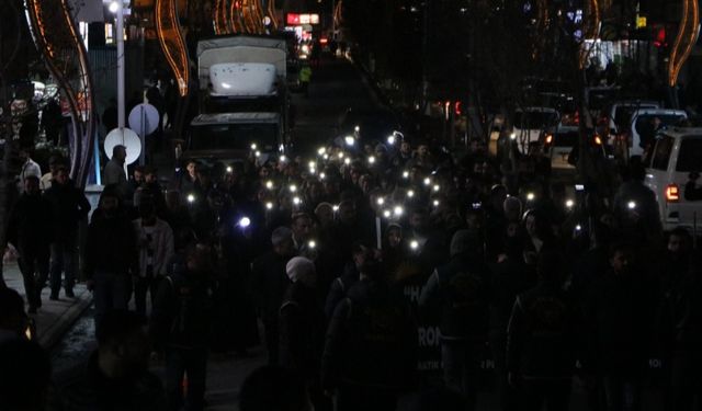 Hakkâri’de 15 Şubat Yıl Dönümünde Fenerli Yürüyüş!