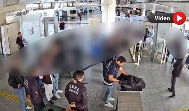 Havalimanı’nda 9 kg uyuşturucu yakalandı: 15 gözaltı