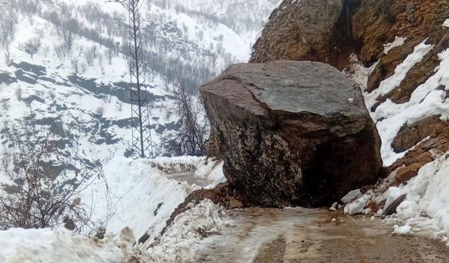 Bitlis’te yağış sonrası 6 farklı noktada heyelan meydana geldi