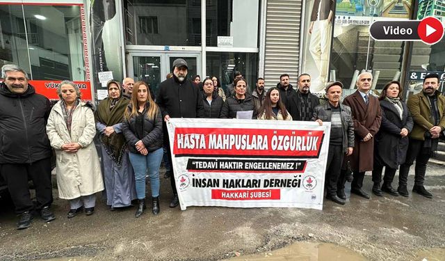 İHD'den Hasta Mahpuslara Tahliye Çağrısı
