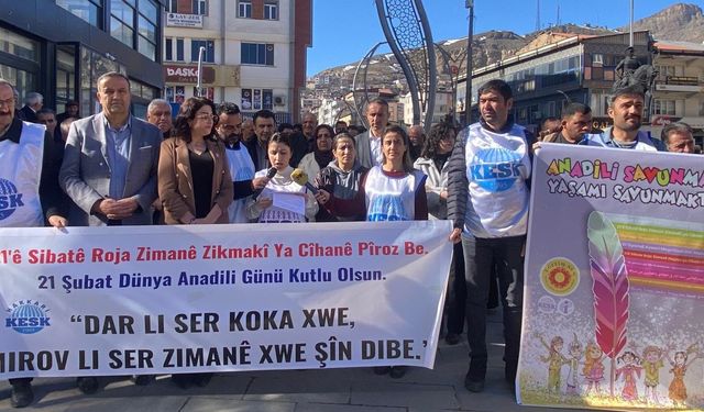 DEM Parti Hakkari İl Örgütü’nden Dünya Anadili Günü açıklaması