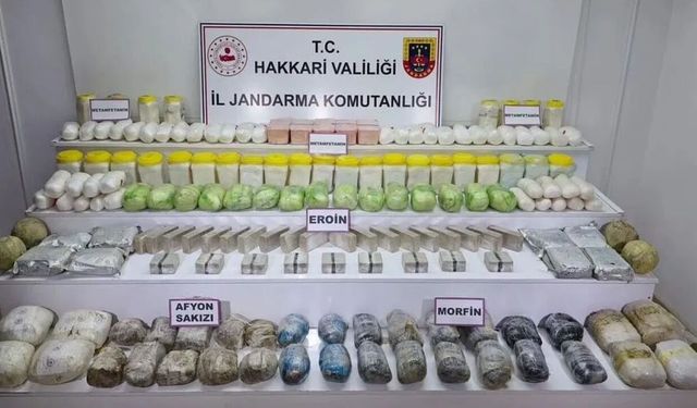 Yüksekova ve Esendere’de 2025’te Uyuşturucuya büyük darbe