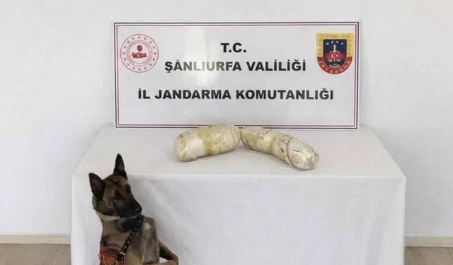 Şanlıurfa’da 2 kilogram uyuşturucu ele geçirildi: 2 gözaltı