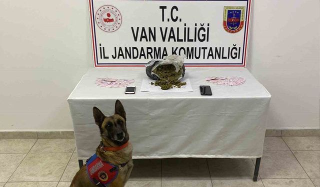 Van’da 1 kilo 64 gram skunk maddesi ele geçirildi