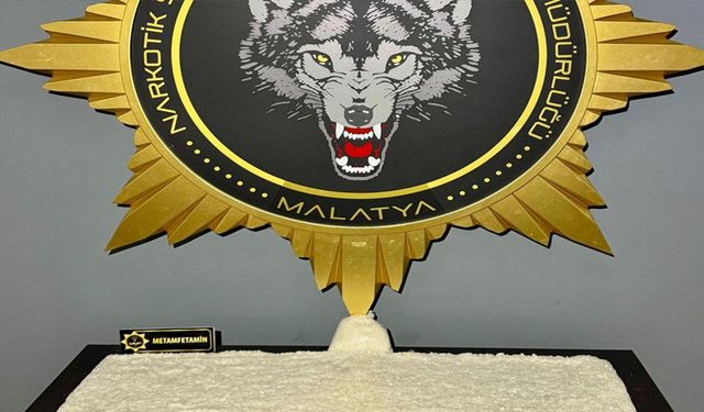 Malatya’da yolcu otobüsünde metamfetamin ele geçirildi