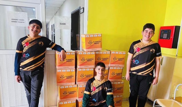 Yüksekova’da Öğrencilerden Anlamlı Yardım Seferberliği