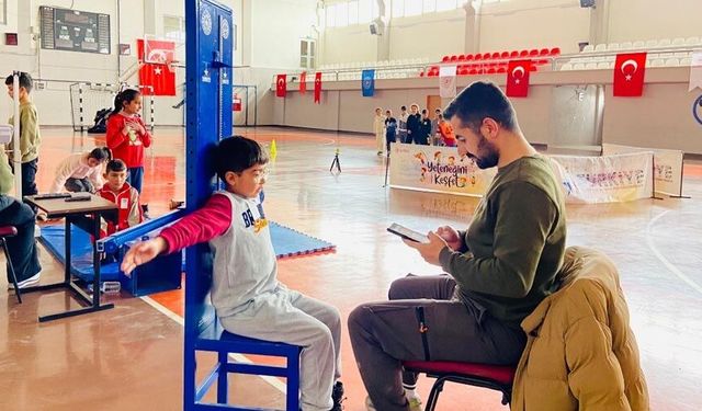 Diyadin’de geleceğin sporcuları keşfediliyor